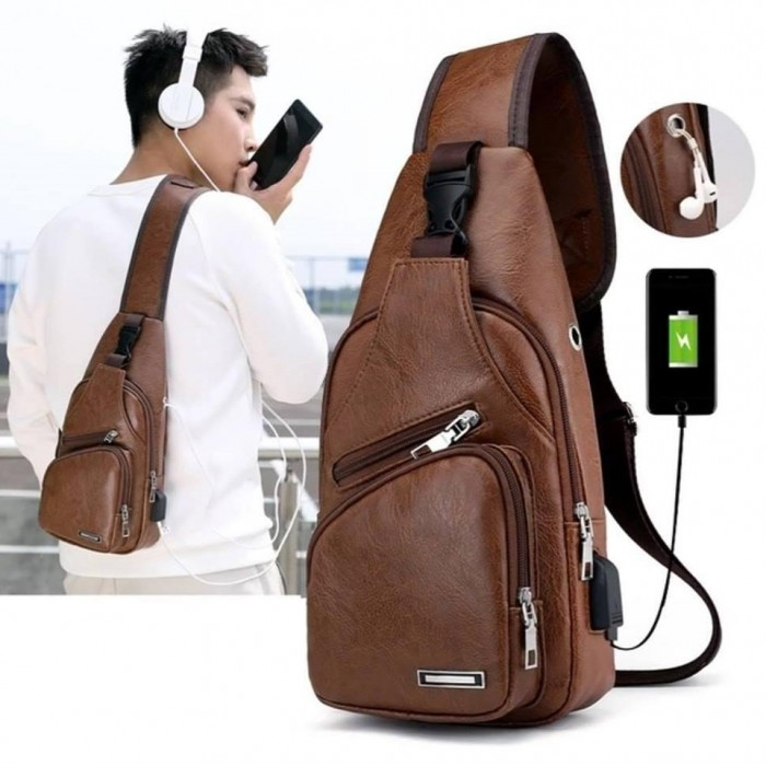 leather crossbody bag